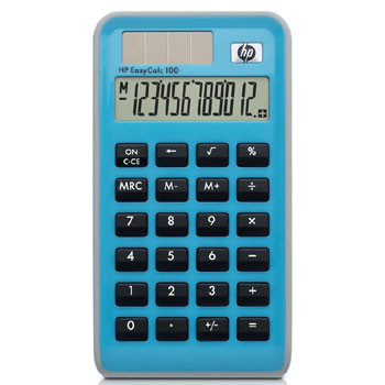HP HP EasyCalc 100 (KUN UK MANUAL)