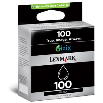 Lexmark No100 Black ink cartridge blister pack