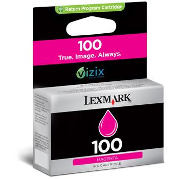Lexmark No100 Magenta ink cartridge blister pack