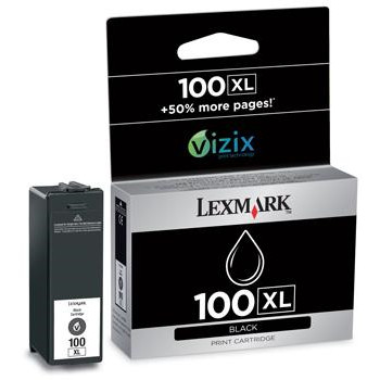 Lexmark No100 XL Black ink cartridge blister pack