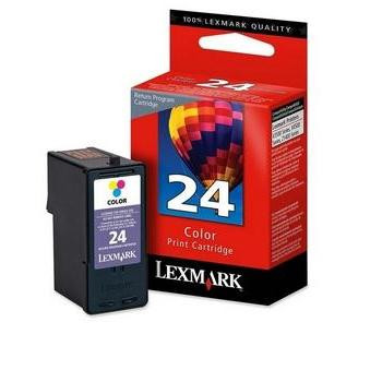 Lexmark No24 Color ink cartridge blister pack