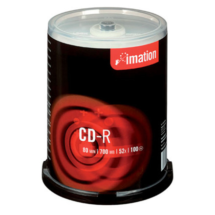 Imation CD-R 700/80min 52x Spindle (100)