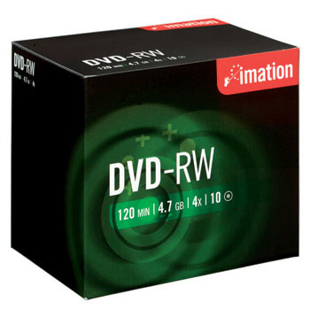 Imation DVD-RW 4,7gb 4x speed     (10)