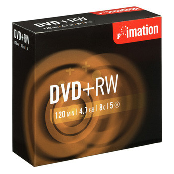 Imation DVD+RW 4,7gb 8x showbox    (5)