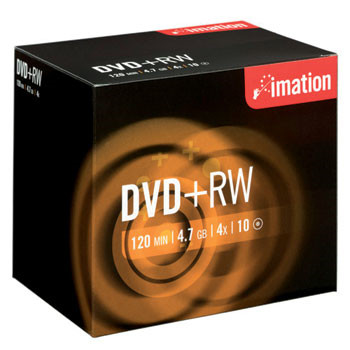 Imation DVD+RW 4,7gb 4x speed     (10)