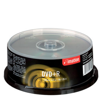 Imation DVD+R 4,7GB 16x spindle   (25)