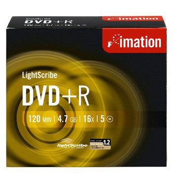 Imation DVD+R 4,7GB 16x Lightscribe (5)