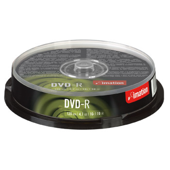 Imation DVD-R 4,7GB 16x spindle   (10)