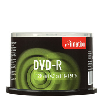 Imation DVD-R 4,7GB 16x spindle (50)