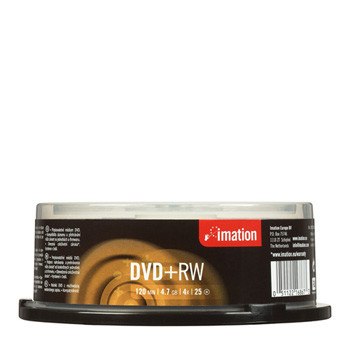 Imation DVD+RW 4,7GB 4x spindle   (25)
