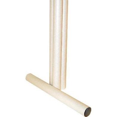 PAPRØR 70 X 650 MM HVID UDEN LÅG /44 STK