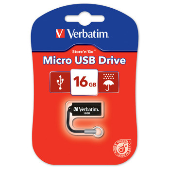 Verbatim USB key MEM-Drive 16GB Store 'N' Go Micro