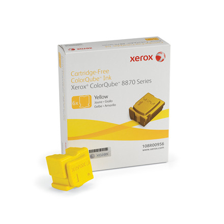 Xerox ColorQube 8870 ink yellow (6 sticks, 17300 pages)