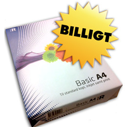 RELIEF KOPIPAPIR HVID A4 80 GRAM BASIC 500 ARK PR. PAKKE