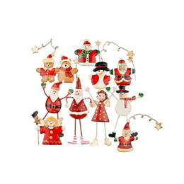 Julefigurer, 3-5 cm, 36 ass.