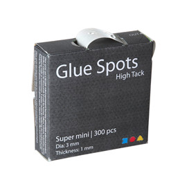Glue Spots, 3 mm, 4x300 stk.