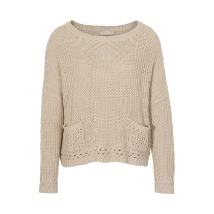 CREAM ALVE SHORT PULLOVER 62063 