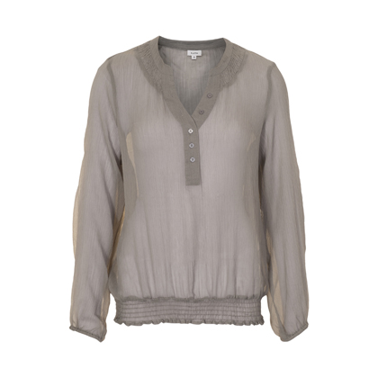 KAFFE VIVI SMOCK BLOUSE 52022 PG