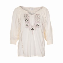 KAFFE BROOKE EMB. BLOUSE 51713