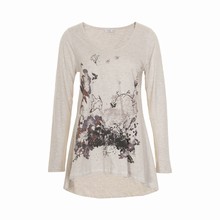 KAFFE FLORAL FRONT T-SHIRT 51841