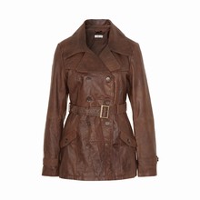 KAFFE GRENNITH LEATHER JACKET 52005