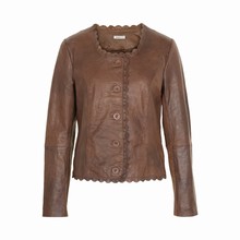KAFFE MONA LEATHER JACKET 52054