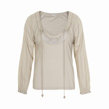 KAFFE LISA CROCHET BLOUSE 52220