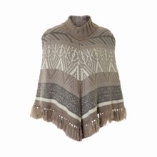 KAFFE ANNIKA PONCHO 52729