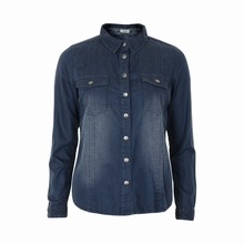 KAFFE TRICIA DENIM SKJORTE 53034