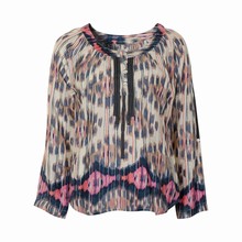KAFFE IKAT BLUSE 53055