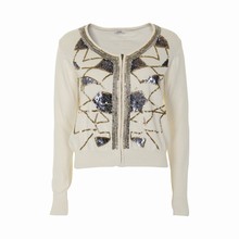 KAFFE SALLY SEQUIN CARDIGAN 53098