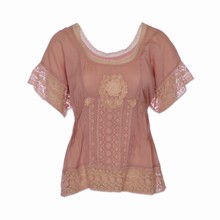 Cream Luna top 60403
