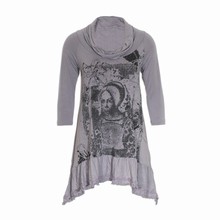 Cream Mona Lise Long Tee 60512