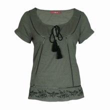 Cream Bell Bluse 60571