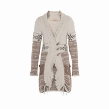 CREAM NORDIC CARDIGAN 61891