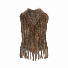 CREAM LOLLY FUR VEST 61994 WK