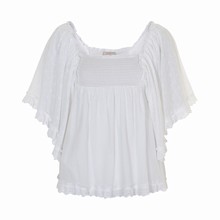 CREAM CRISTEL BLOUSE  62400