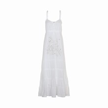CREAM TUSNELDA LONG DRESS 62498