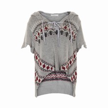 CREAM ZITTA PONCHO 62955