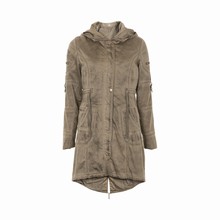 CREAM BERRY PARKA COAT 630149