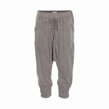 CREAM TIA BAGGY PANTS 631366