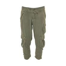 CREAM TIA BAGGY PANTS 632053