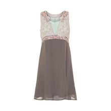 CREAM TESS DRESS 633040