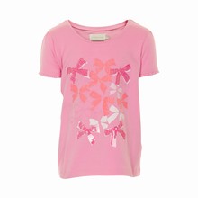 CREAMIE STEFFI BOW T-SHIRT 831405