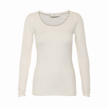 CREAM CAMILLE L/S BLOUSE 630095