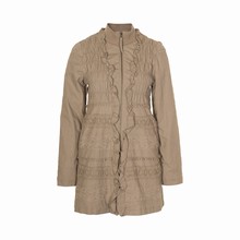 CREAM JUSTINE COAT 61591