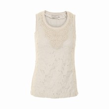 CREAM ALICE TOP 631462