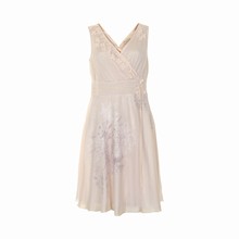 CREAM BABY PINK DRESS 62478