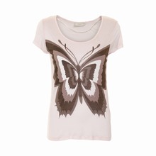 CREAM BUTTERFLY T-SHIRT 631479