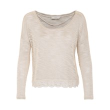 CREAM TINKA PULLOVER 632132